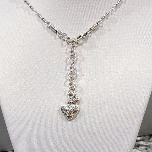 EXTREMELY RARE BRIGHTON AMERICAN BEAUTY TOPAZ  CRYSTAL  NECKLACE NWOT - Picture 8 of 8